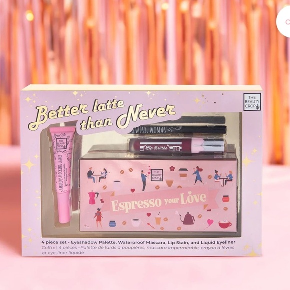 ✨Host Pick✨ The Beauty Crop Better Latte than Never 4 piece cosmetic set - Picture 2 of 10